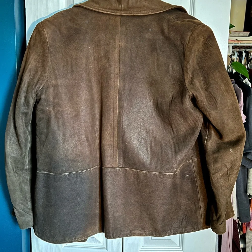 Genuine Leather Vintage DuPont Quilon Jacket with Fur Liner - Picture 2 of 9